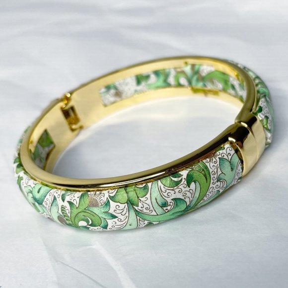 New Floral Bangle Bracelet - Picture 5 of 9